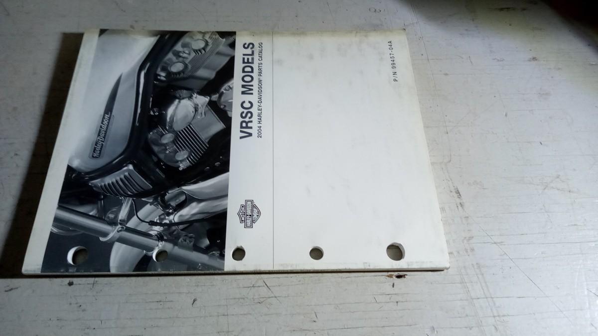 2004 Harley-Davidson VRSC Used Parts Catalogue Part# 99457-04A - Image 5