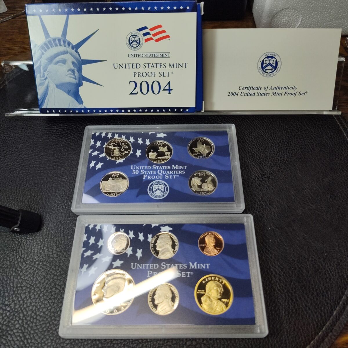 2004 S US Mint Proof Set, 11 Coins – GK Specialties