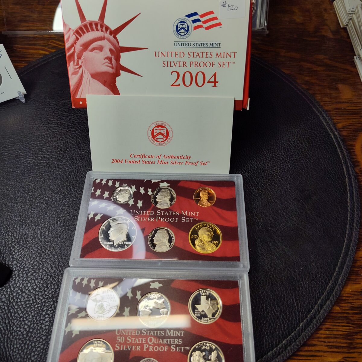 2004 S US Mint Silver Proof Set, 11 Coin Set in Original Packaging – GK ...