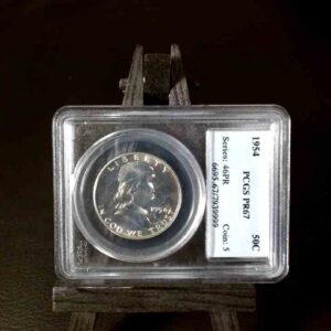 1954 Franklin Proof Half Dollar Graded PCGS PR67