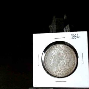 1886 Philadelphia Morgan Silver Dollar Ungraded